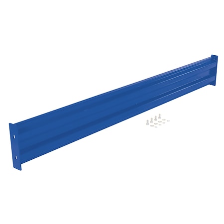 Vestil Bolt-On Style Guard Rail 8 Ft Blue GR-F2R-BO-8-BU